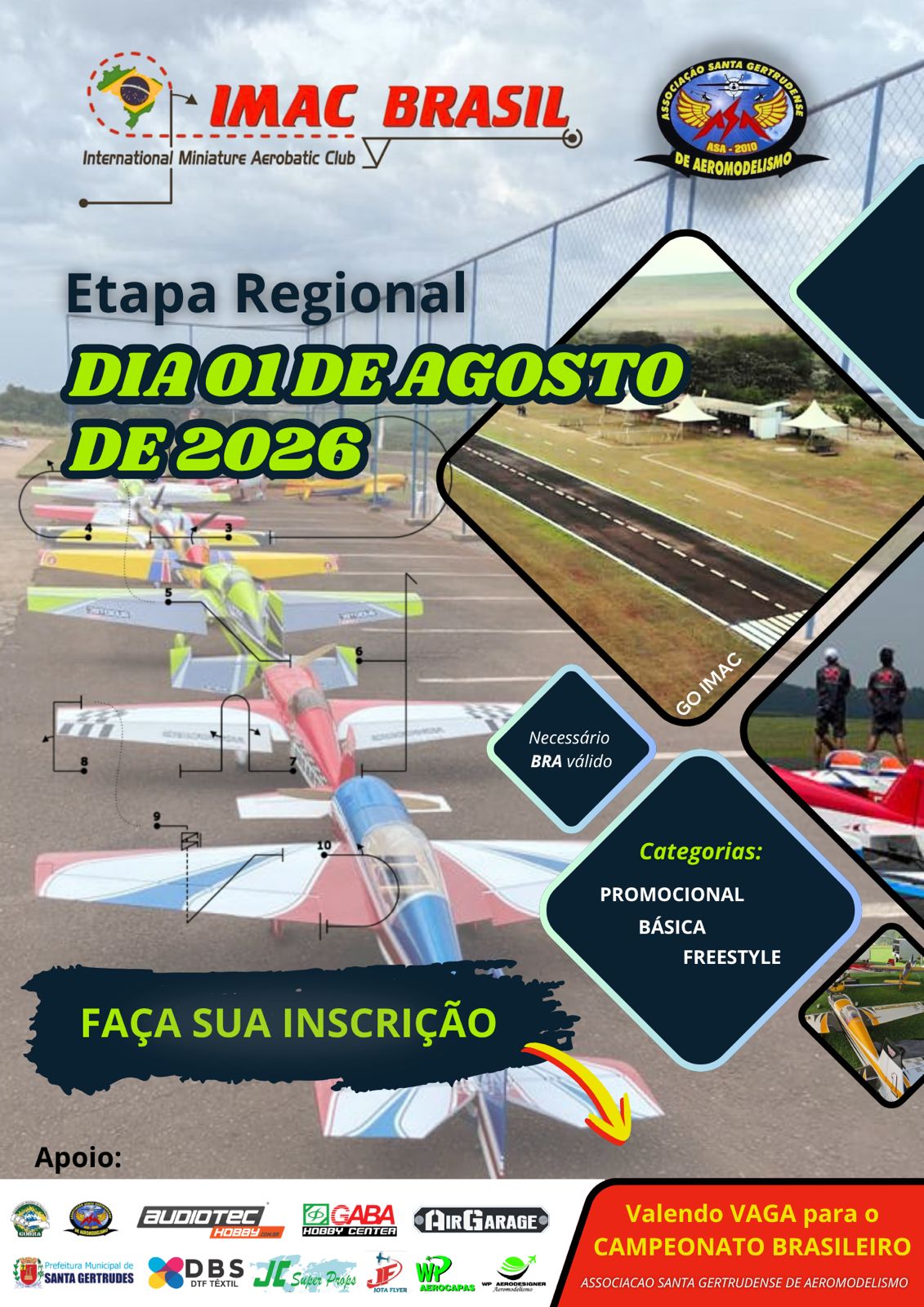 Etapa Regional IMAC Brasil — 01 de agosto de 2026